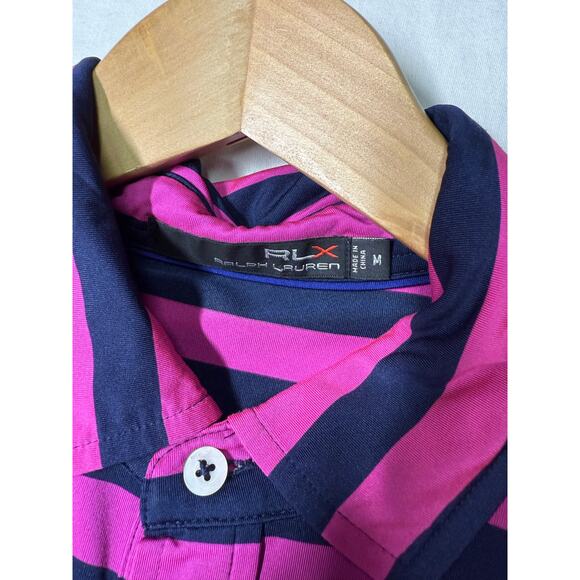 Ralph Lauren RLX golf polo shirt Mens size M Turtleson all over print lot of 2 - Picture 2 of 13